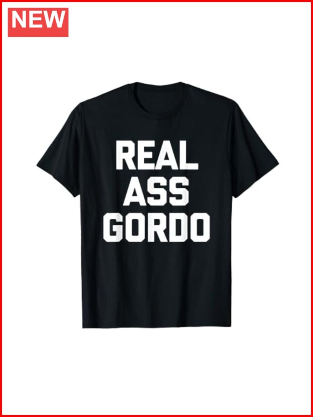 Funny Fat Guy T-Shirt Classic Fit Short Sleeve Novelty Tee